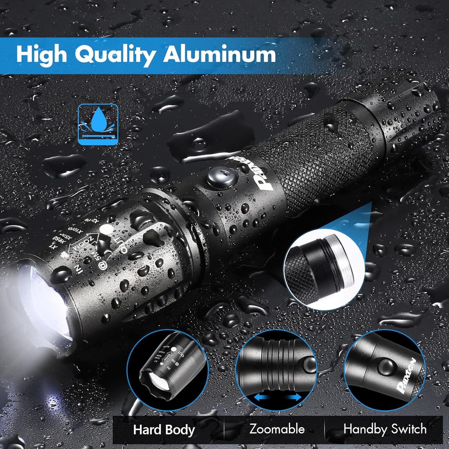 Thumbnail 6 de PHIXTON Rechargeable LED Flashlight 1,000 lm 🔦