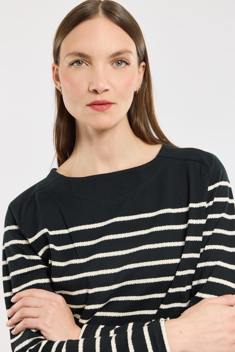 Thumbnail 1 de Armor Lux Marinière Jacquard en Coton – T-shirt marin pour femme