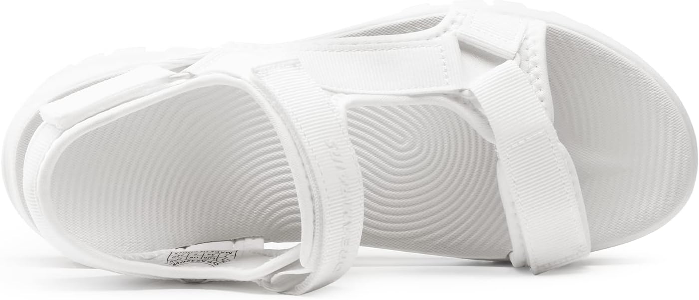 Detalle de DREAM PAIRS Sandali Sportivi Piatti Donna – Leggeri, Comodi e Versatili per Estate