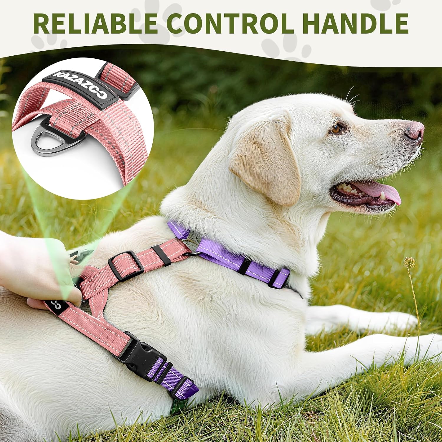Thumbnail 2 de Dog Harness Pink-L