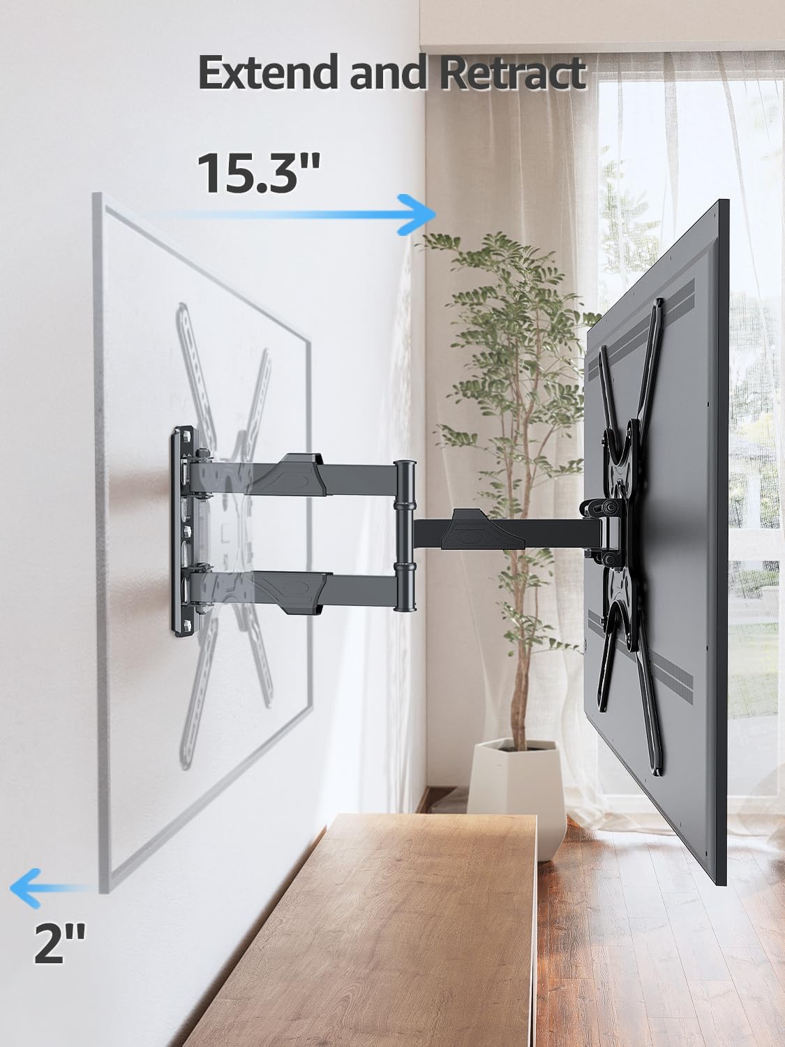 Thumbnail 2 de MOUNTUP MU0018 Full Motion TV Mount