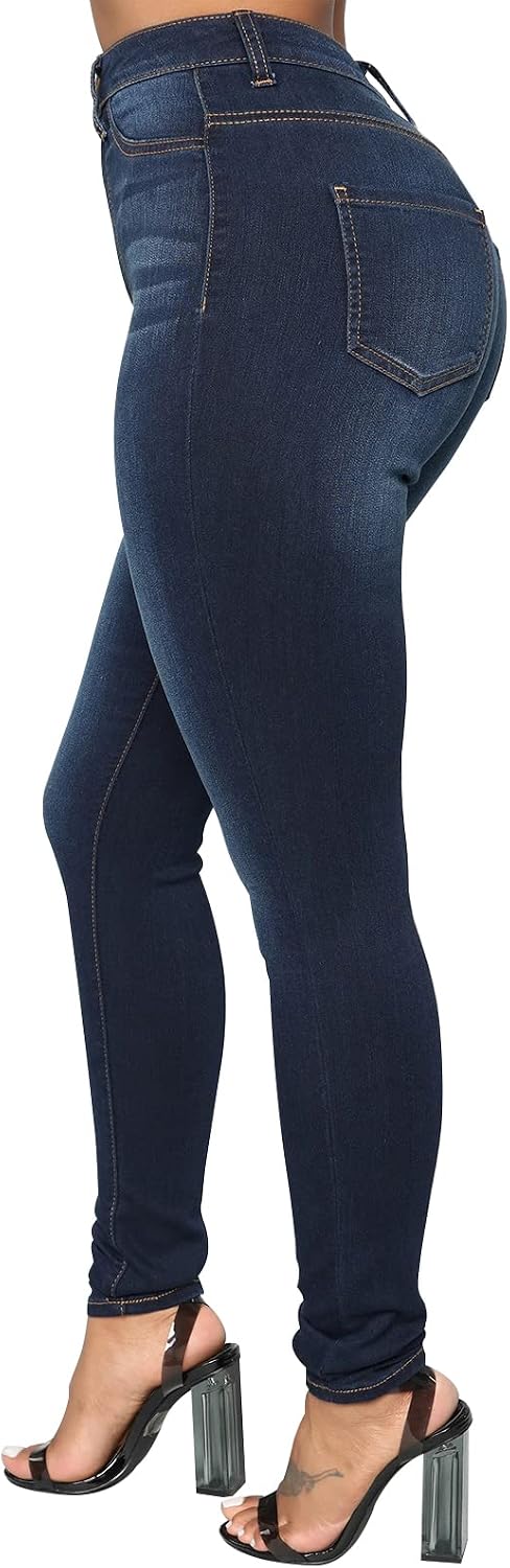 Thumbnail 2 de KUNMI Classic High Waisted Skinny Jeans 1️⃣0️⃣