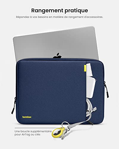Detalle de tomtoc 360° Housse pour MacBook Air 15 pouces M5/M4/M3/M2 (2023–2026)