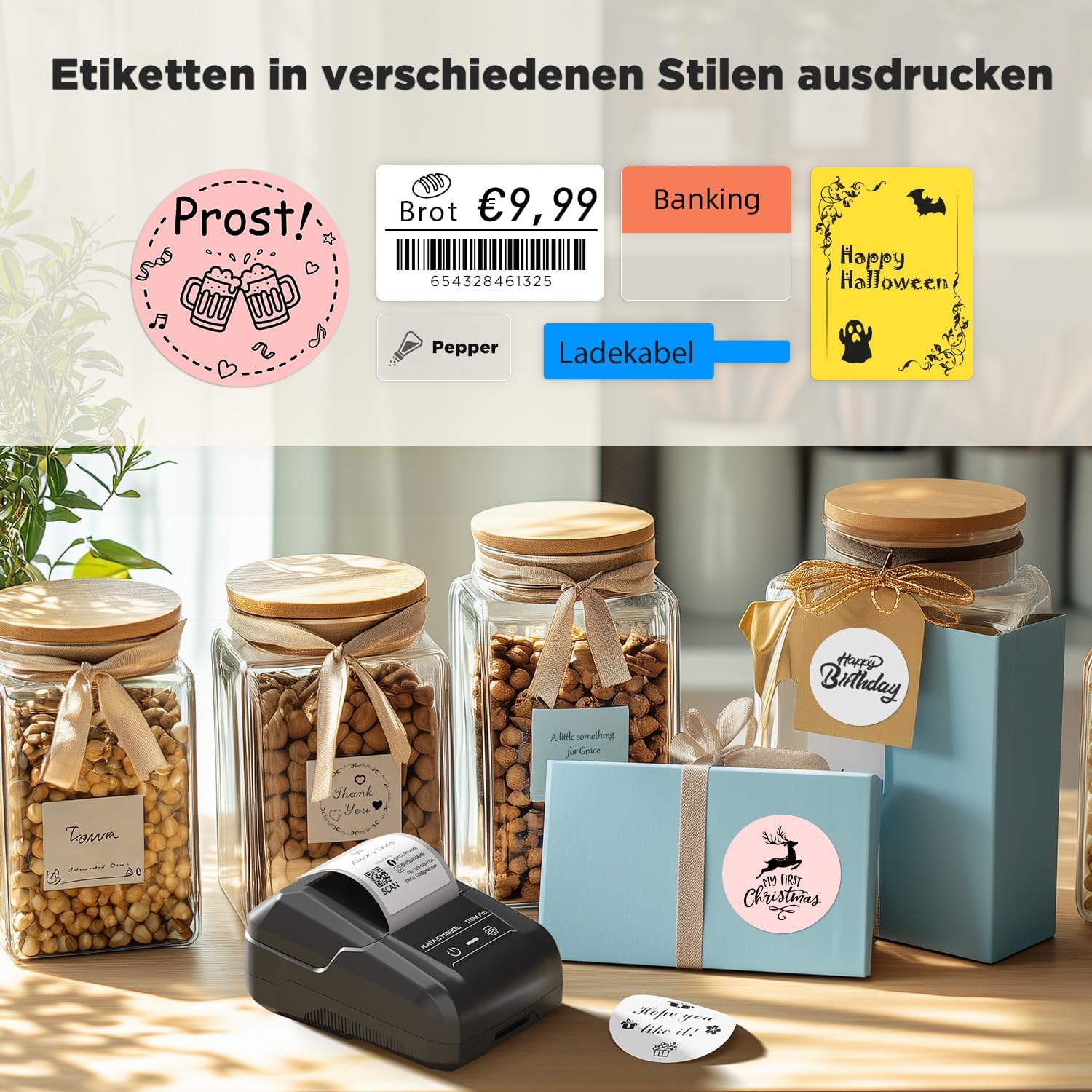 Thumbnail 1 de SUPVAN T50M Pro Etikettendrucker 20–50 mm 📇