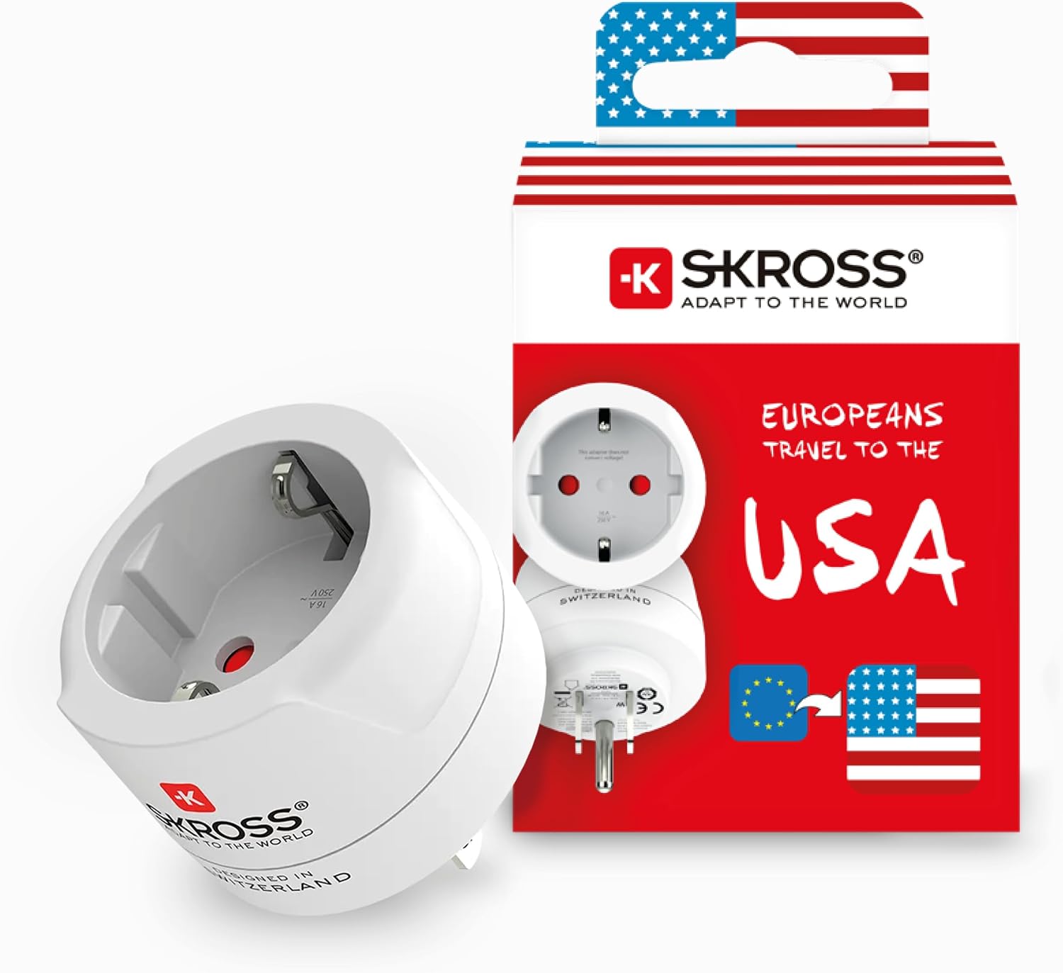 Detalle de SKROSS Country Adapter Europe to USA