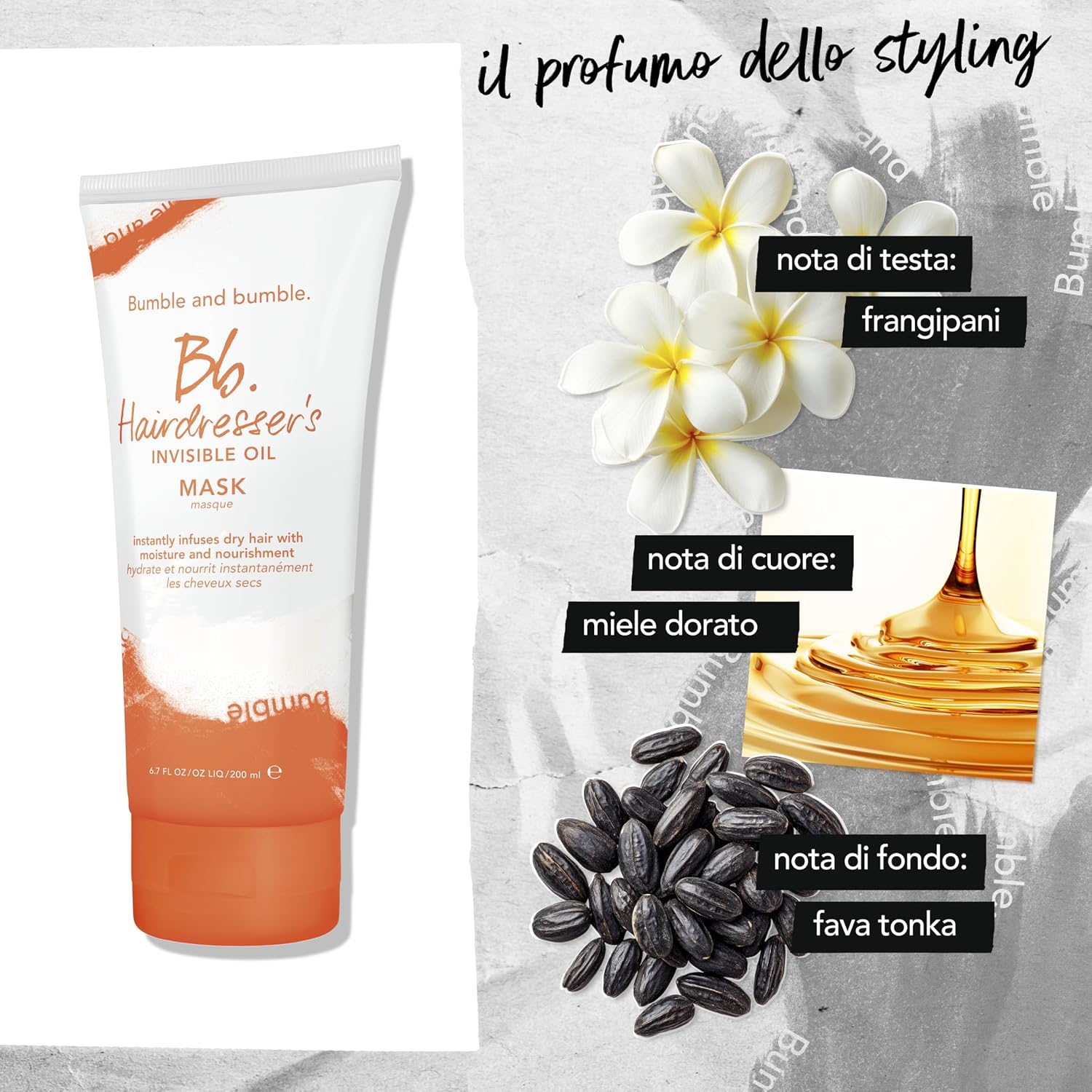 Thumbnail 6 de Bumble and bumble Hairdresser’s Invisible Oil Long Last Styling Cream – Lozione Styling Idratante 200 ml