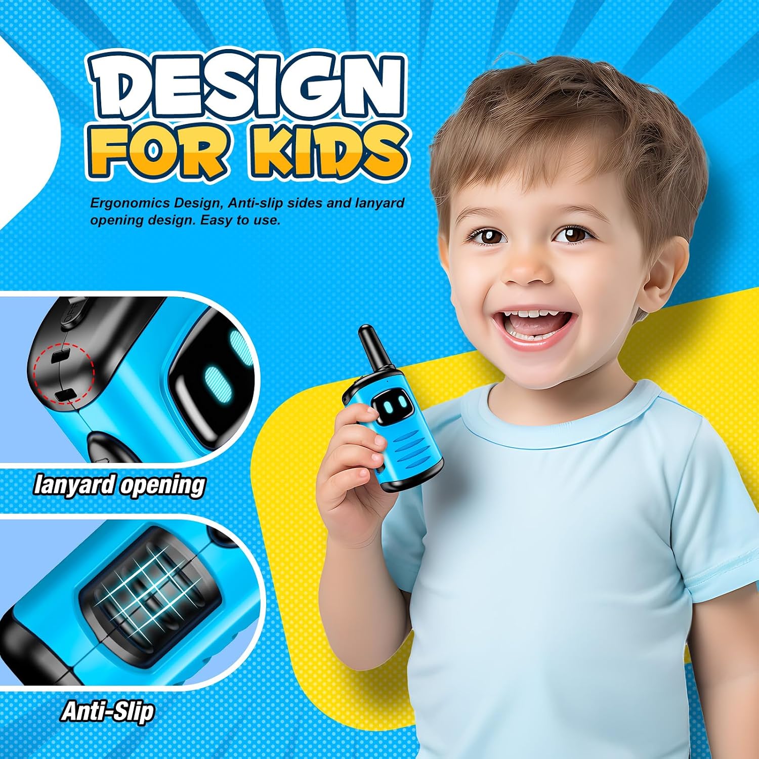 Detalle de EUCOCO Walkie Talkie Bambino 3–10 anni “Gioco Bambino 3-8/…”