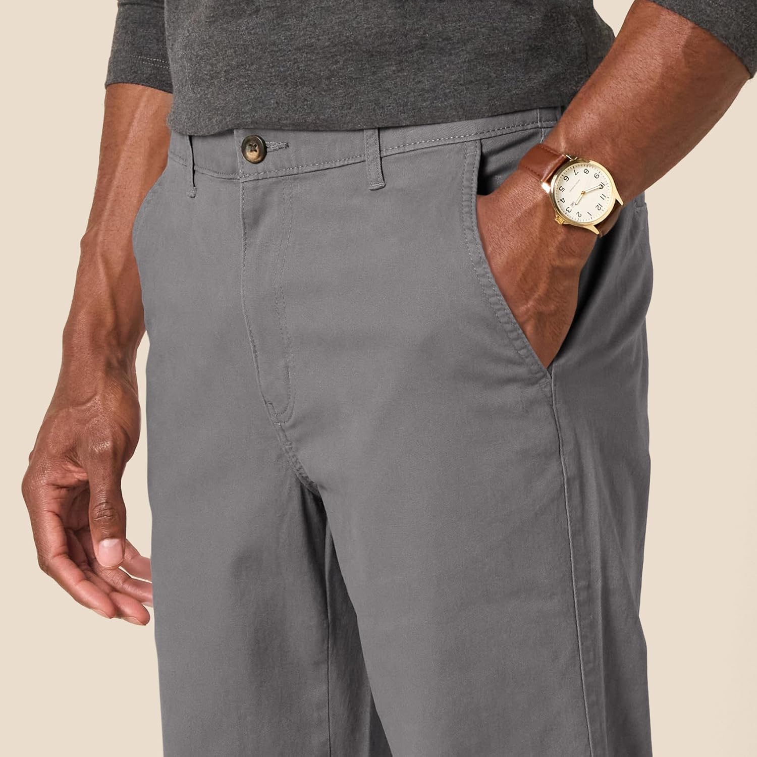 Thumbnail 3 de Amazon Essentials Men’s Straight-Fit Chino Jogger Trousers