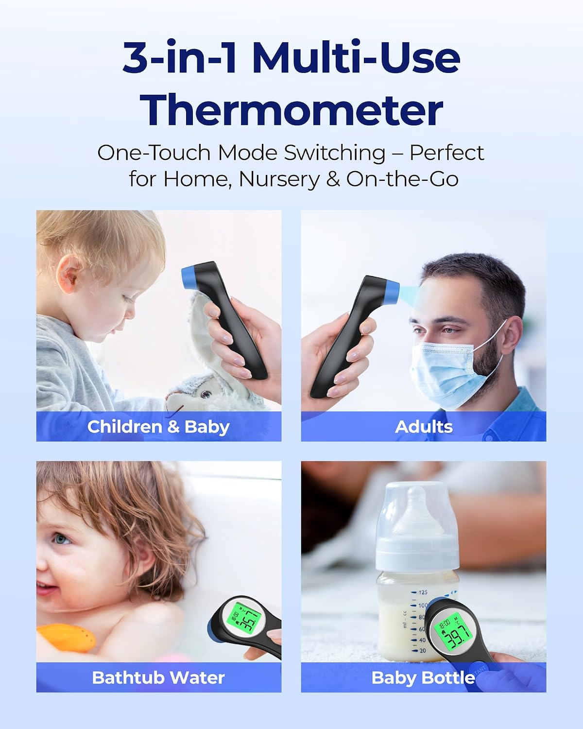 Thumbnail 5 de Forehead Thermometer No-Touch Infrared 1