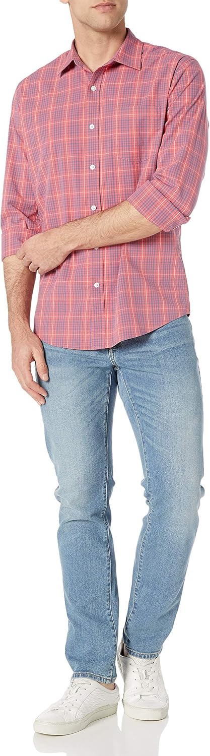 Thumbnail 4 de Amazon Essentials Herren Popeline Businesshemd mit normaler Passform (langarm)