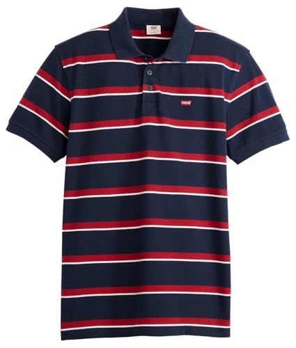 Detalle de Levi's Hm Polo Alden Stripe Navy Blazer S, Alden Stripe Navy Bl, L