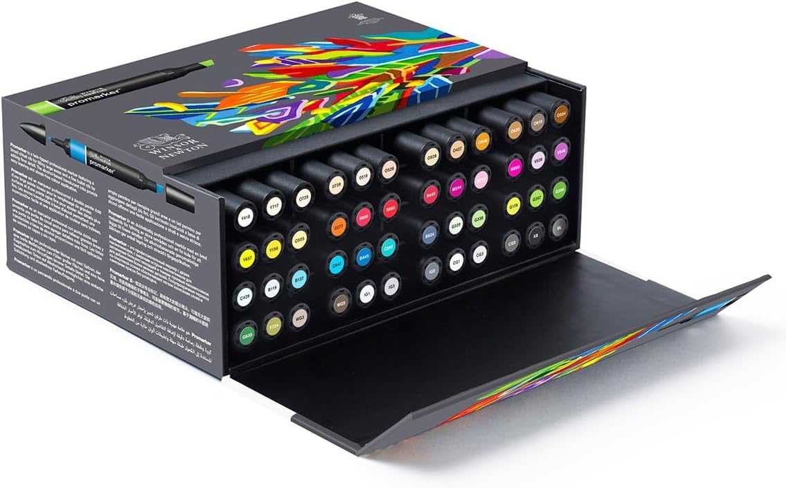 Detalle 2 de W&N Promarker Set X6 Tons Riches — Ensemble de marqueurs à double pointe
