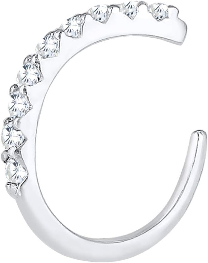 Detalle de Elli Earcuff Silber 925 Ohrmanschette 15mm