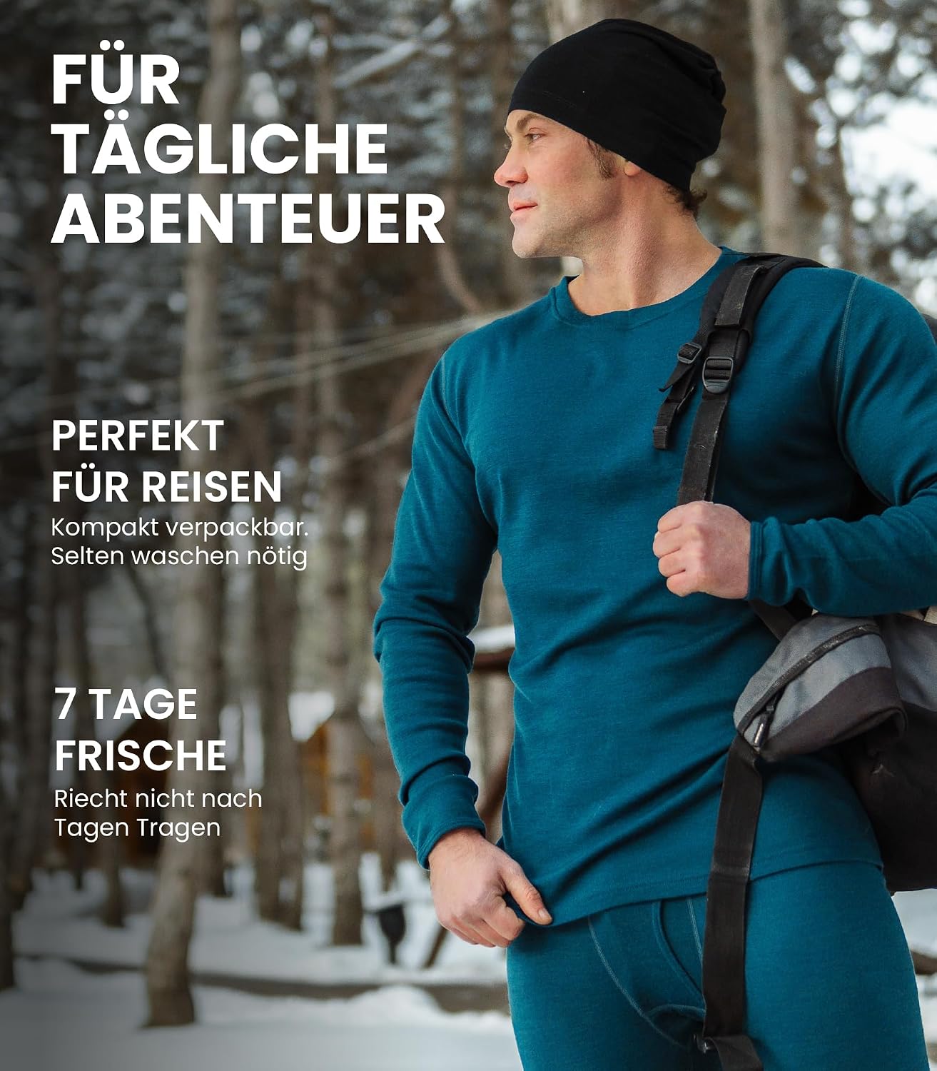Thumbnail 4 de Merino.tech 250 g/m² Merino Unterwäsche Set
