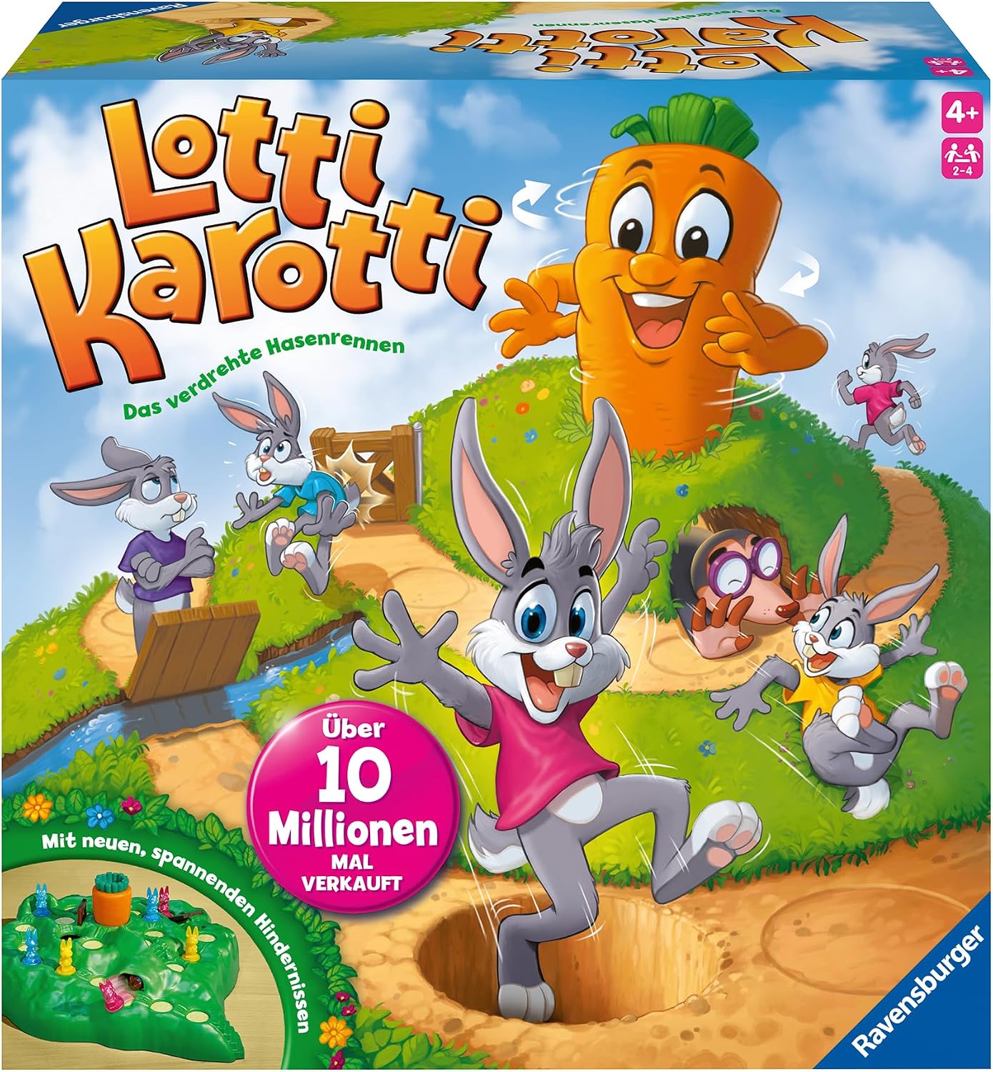Detalle de Ravensburger Spiele-Klassiker Lotti Karotti – Kinderspiel ab 4 Jahre