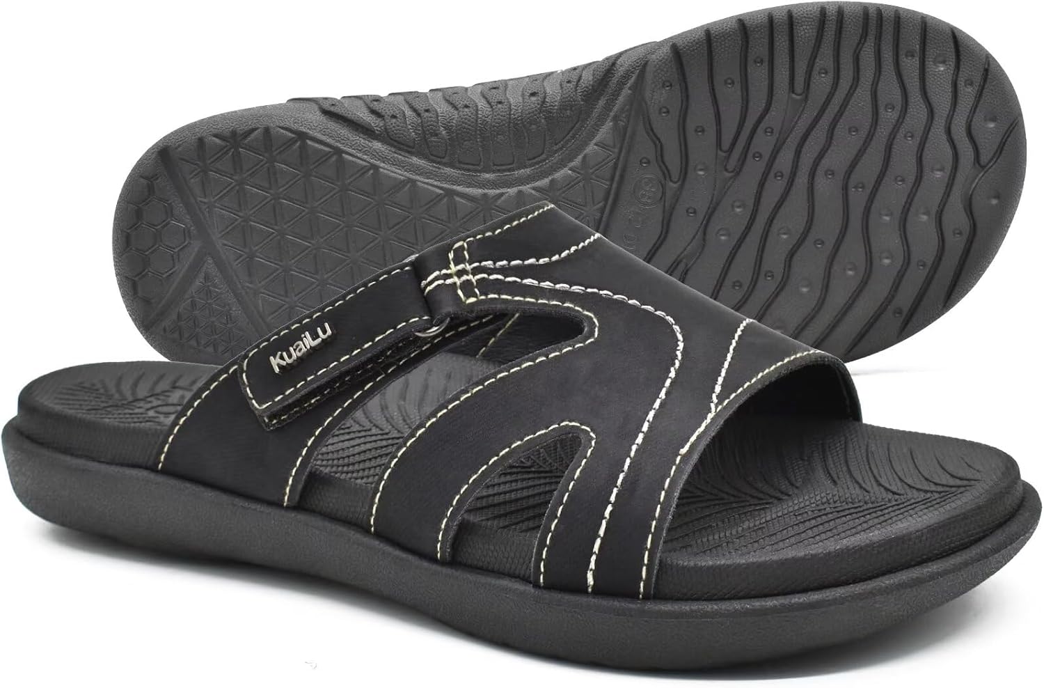 Thumbnail 6 de KuaiLu Womens Orthotic Slides with Arch Support — Lightweight Athletic Yoga Mat Sandals