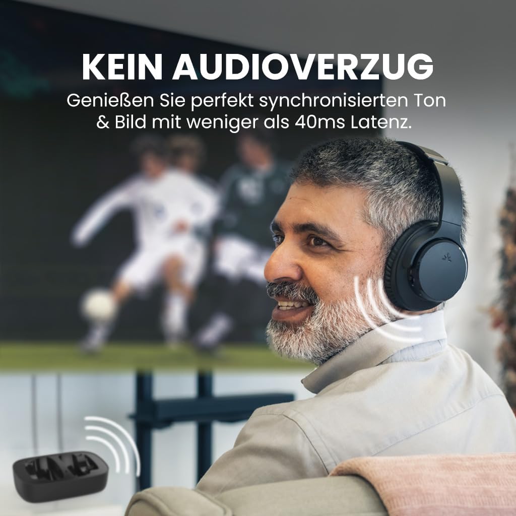 Thumbnail 1 de Avantree Ensemble Funkkopfhörer 35 Std