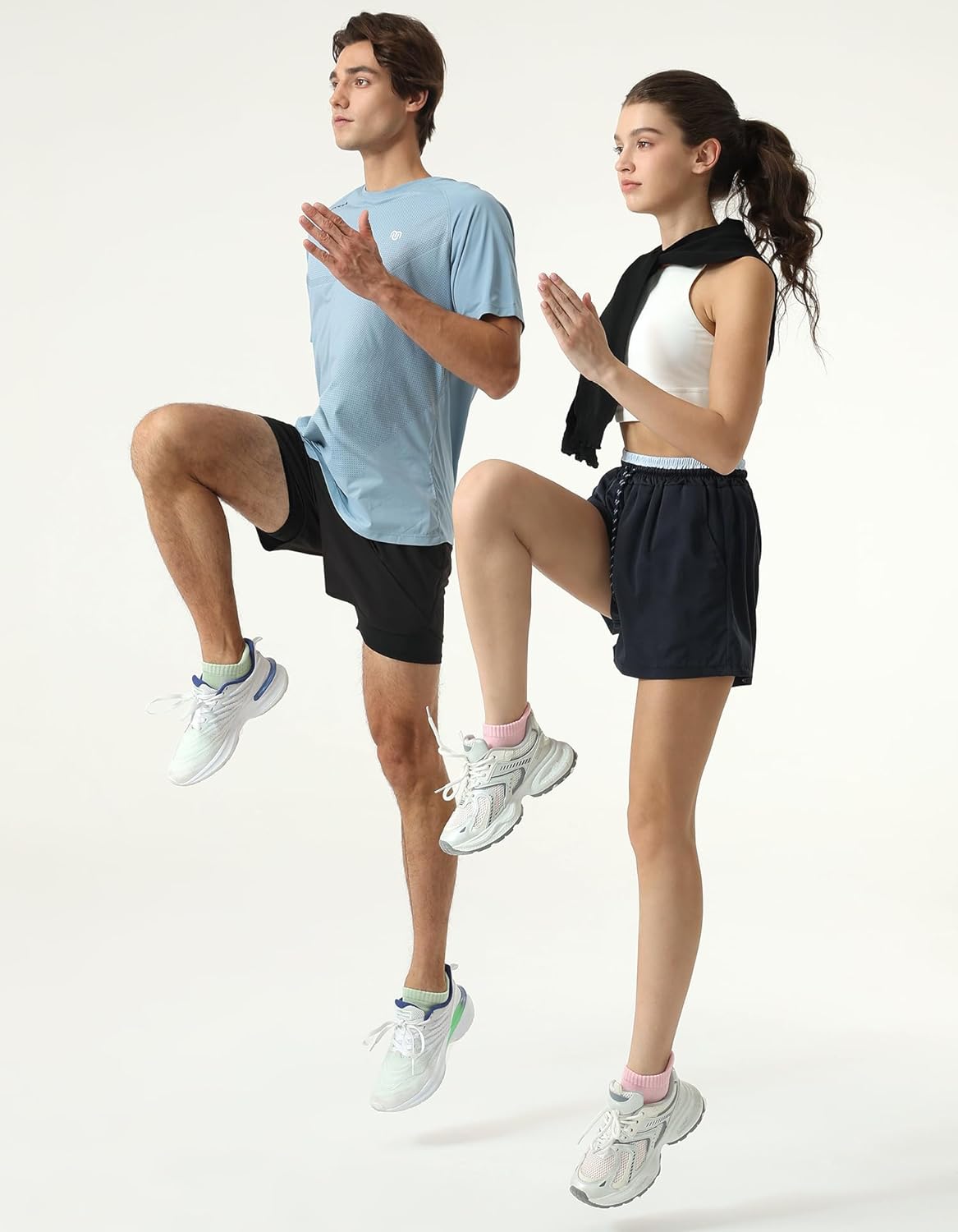 Thumbnail 1 de CLOSEMATE Calzini sportivi donna 6 paia in cotone con maglia traspirante e supporto arco