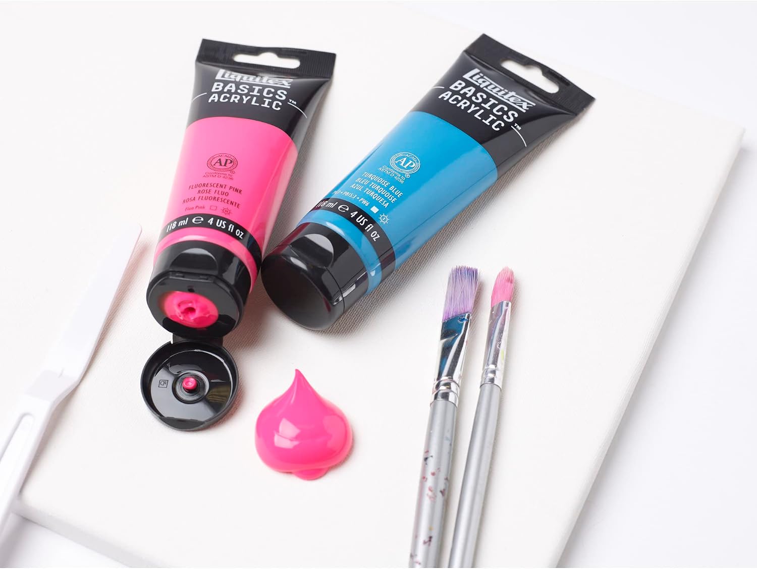 Detalle 2 de Liquitex Basics 6 pinceaux 🎨