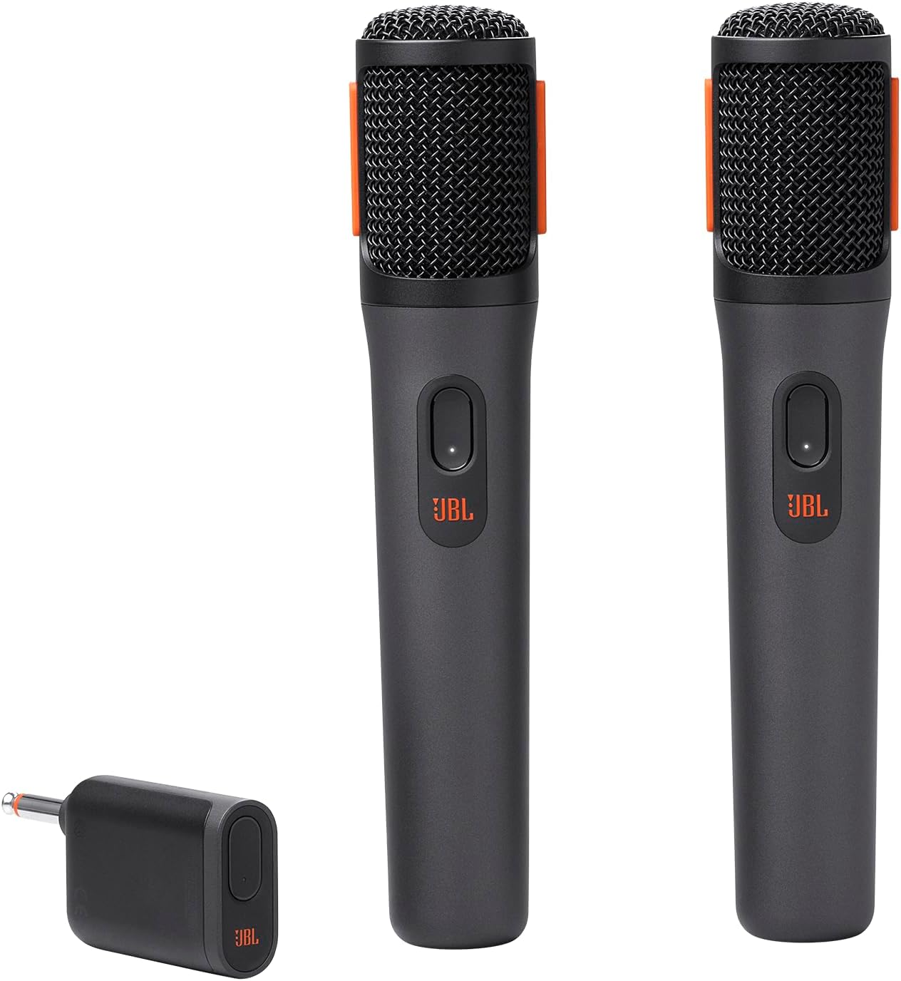 Detalle de JBL PartyBox Wireless Mic – Set mit zwei digitalen kabellosen Mikrofonen