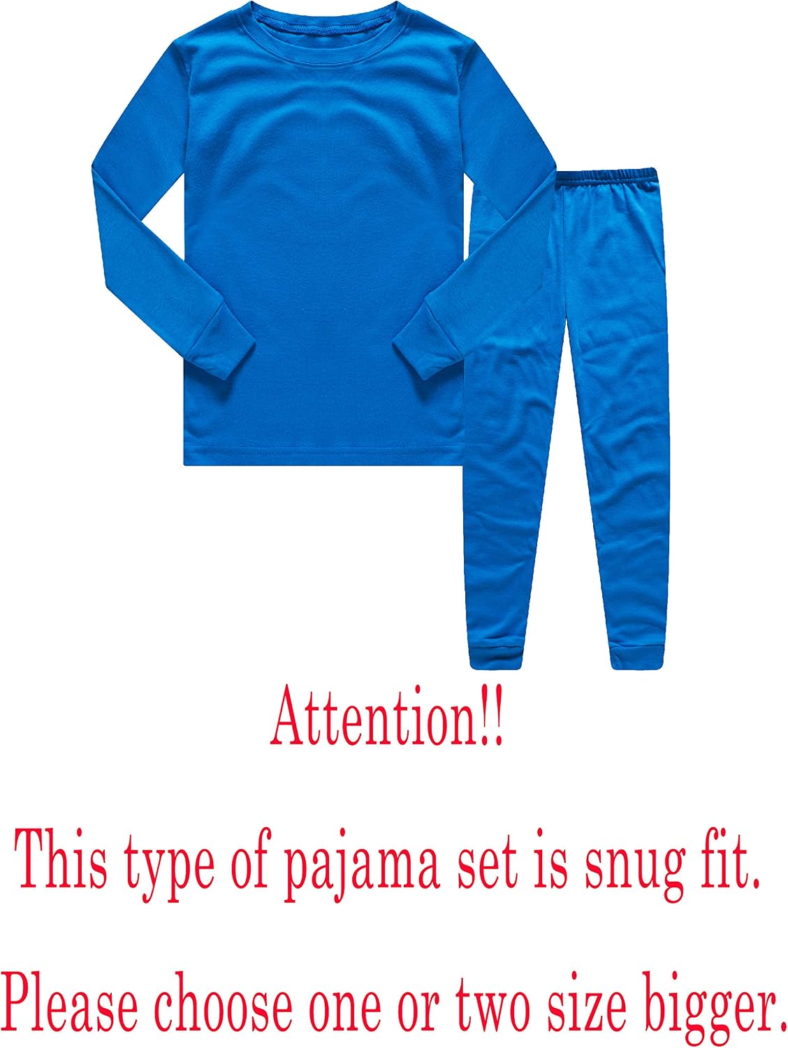 Detalle de Family Feeling 2019LongP-24-113 Boys' 2-Piece Cotton Pajama Set