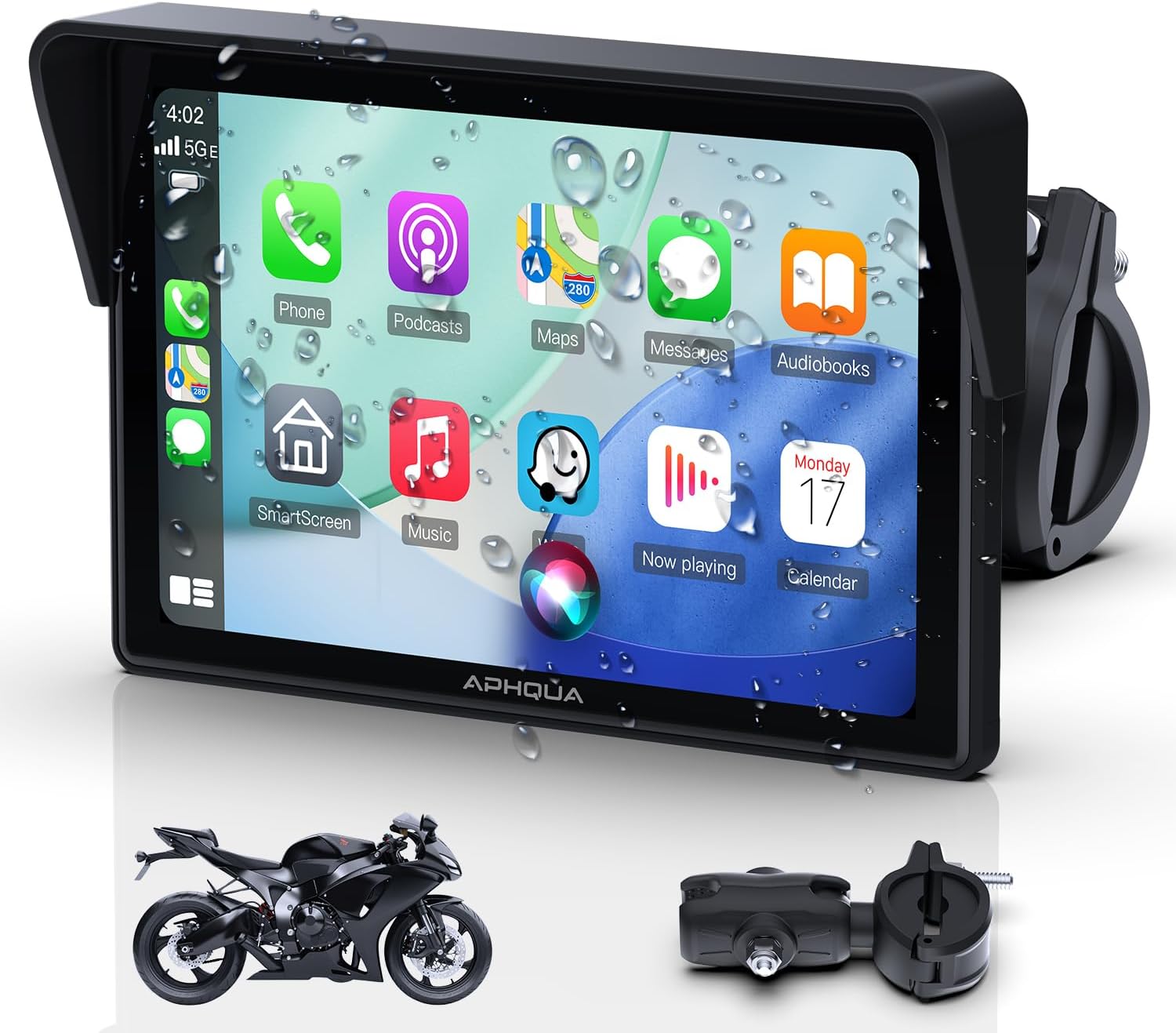 Detalle de Schermo Moto A522 5" CarPlay wireless