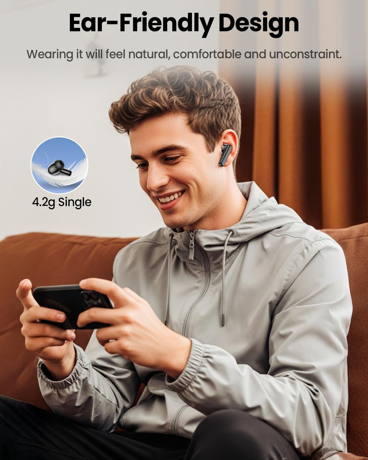 Thumbnail 6 de ZIUTY ZIUTY Wireless Earbuds with ANC, 40H