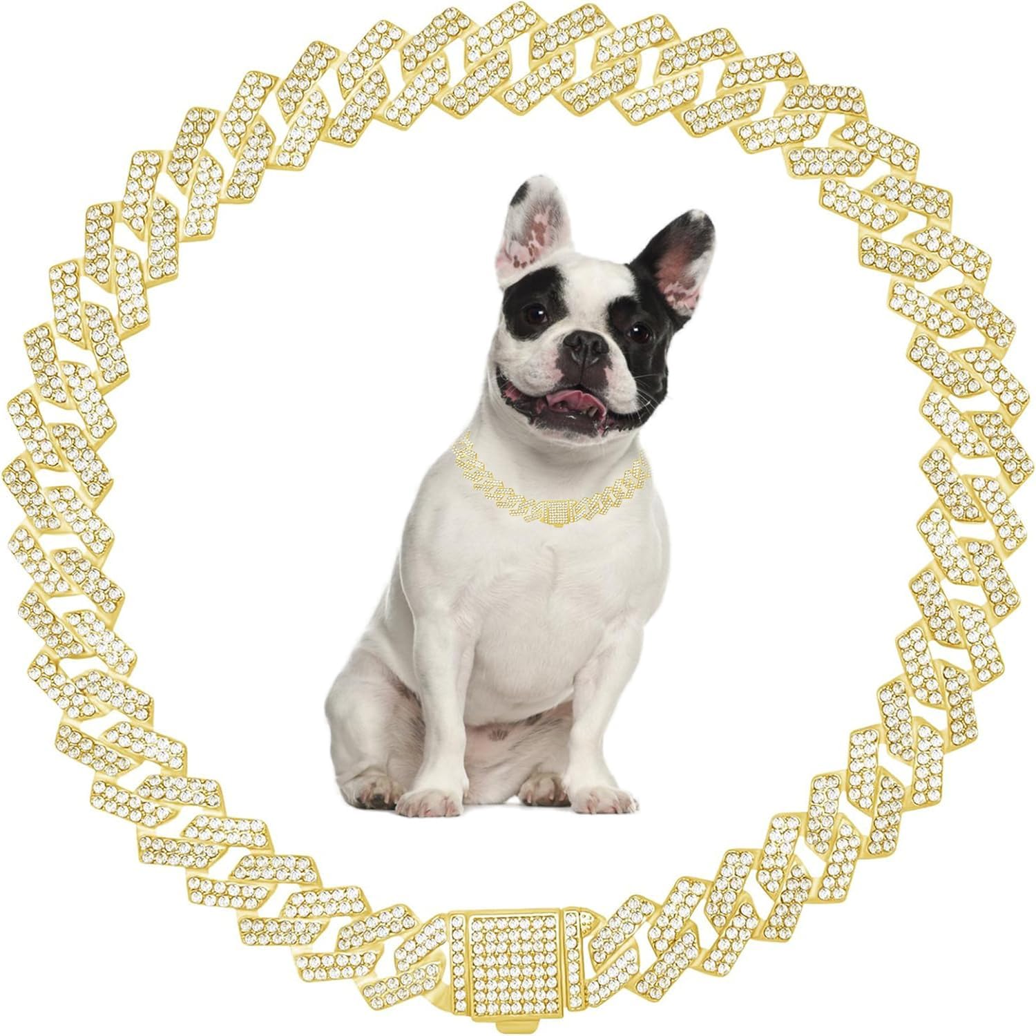 Detalle de Gold Dog Chain, 20-Inch