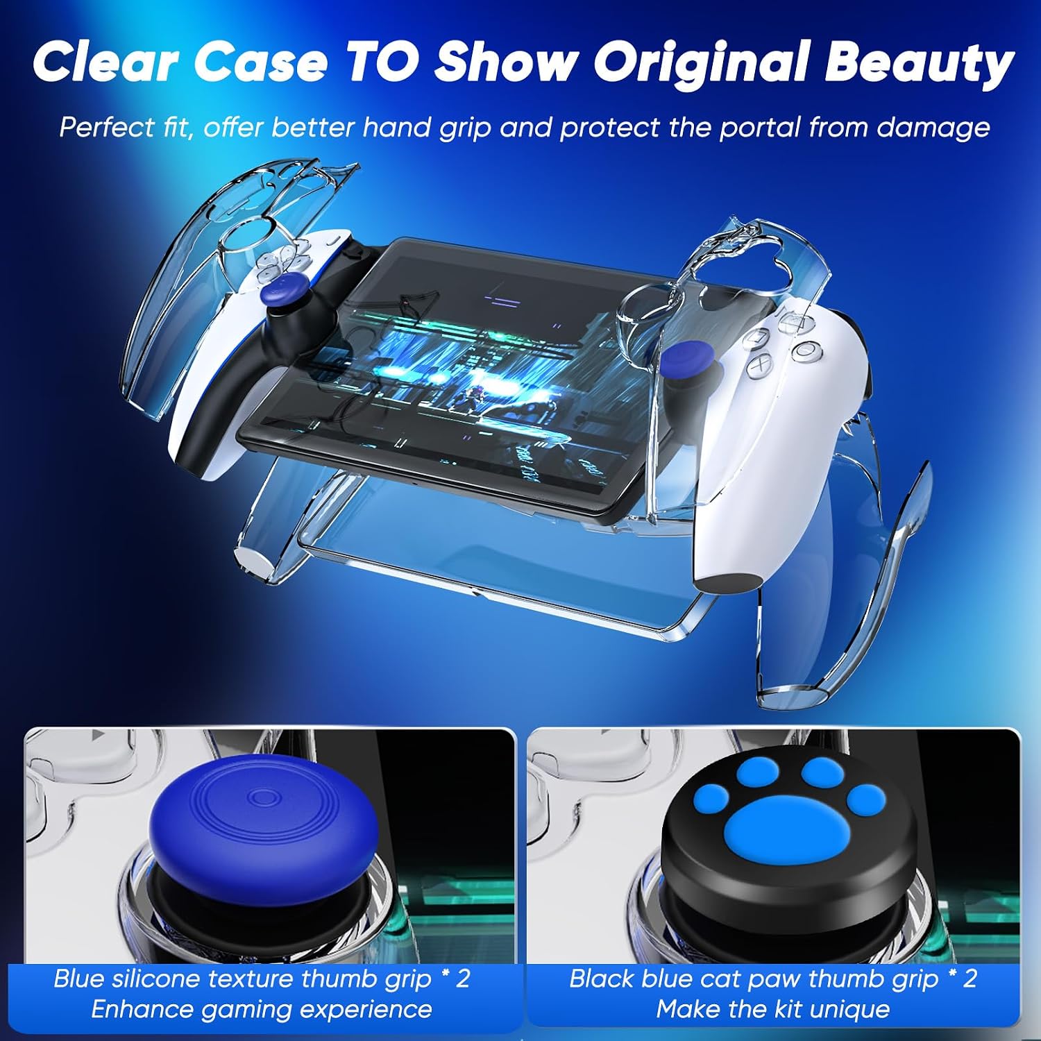Detalle de Auarte 12 in 1 Accessories Set for PlayStation Portal