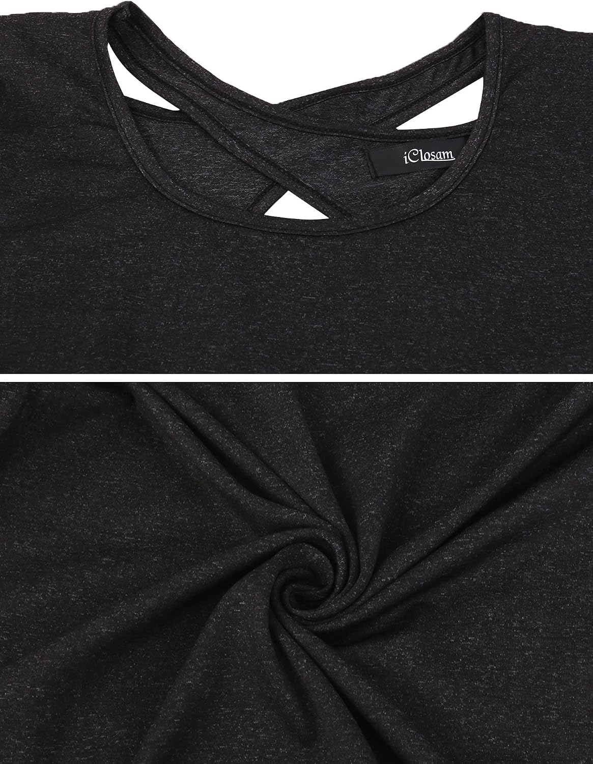 Detalle 1 de iClosam tunic gym top, quick-dry S