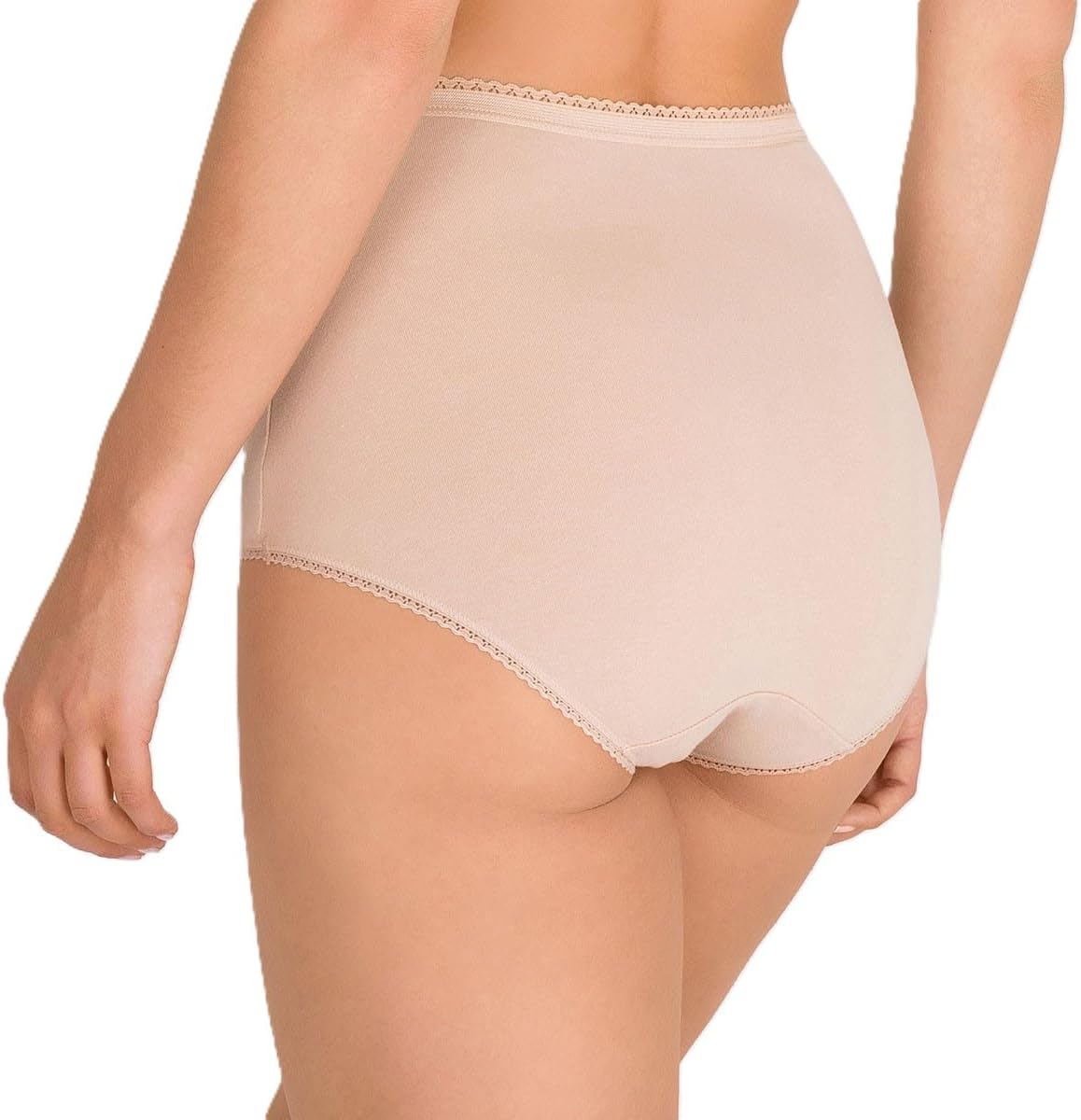 Thumbnail 2 de Playtex Lot de Culottes Maxi Coton Stretch Femme x6 – confort quotidien et finition So White