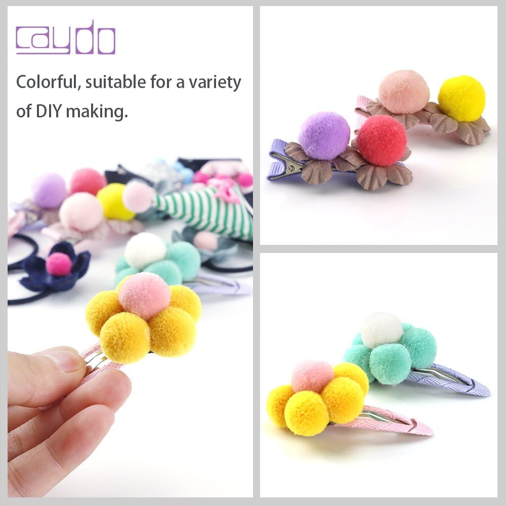 Thumbnail 6 de Caydo 300 Pcs 2.5 cm Pom Poms