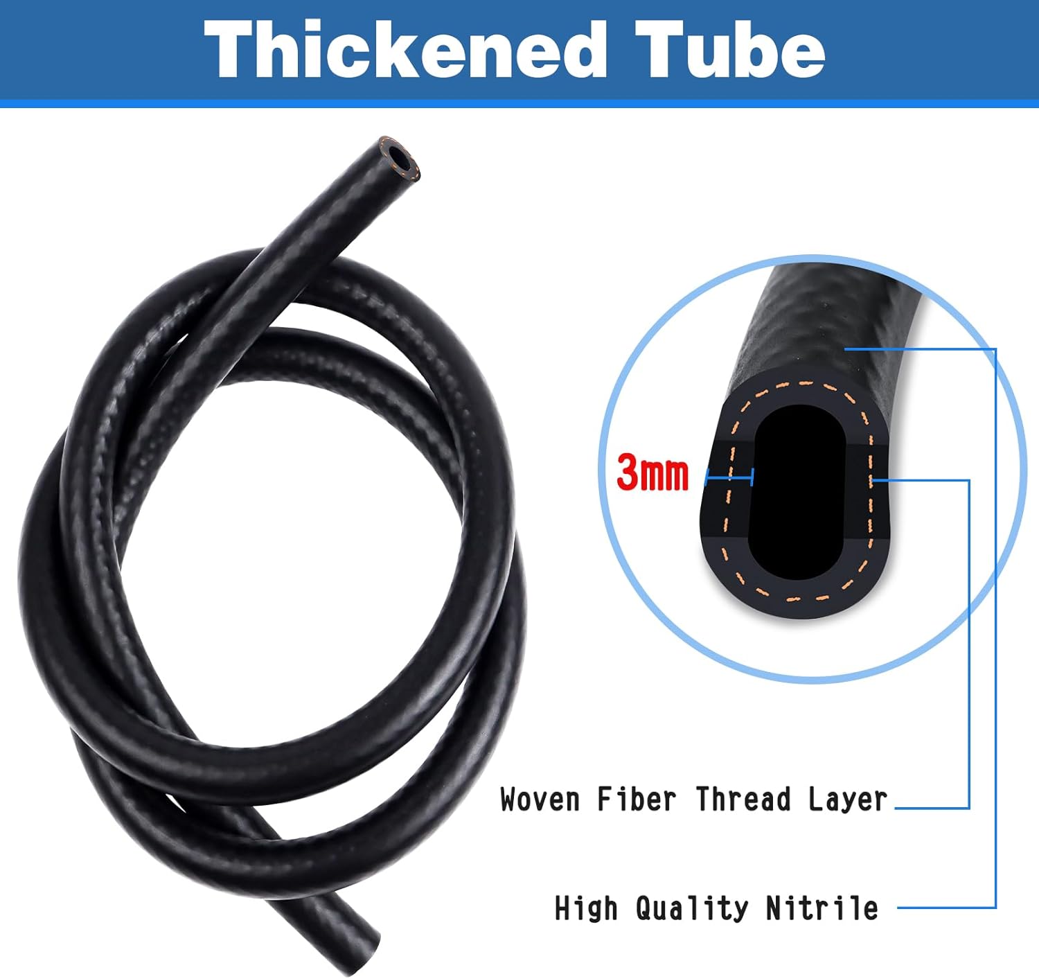 Detalle de Hanibos 6mm Fuel Hose 1m set for engines