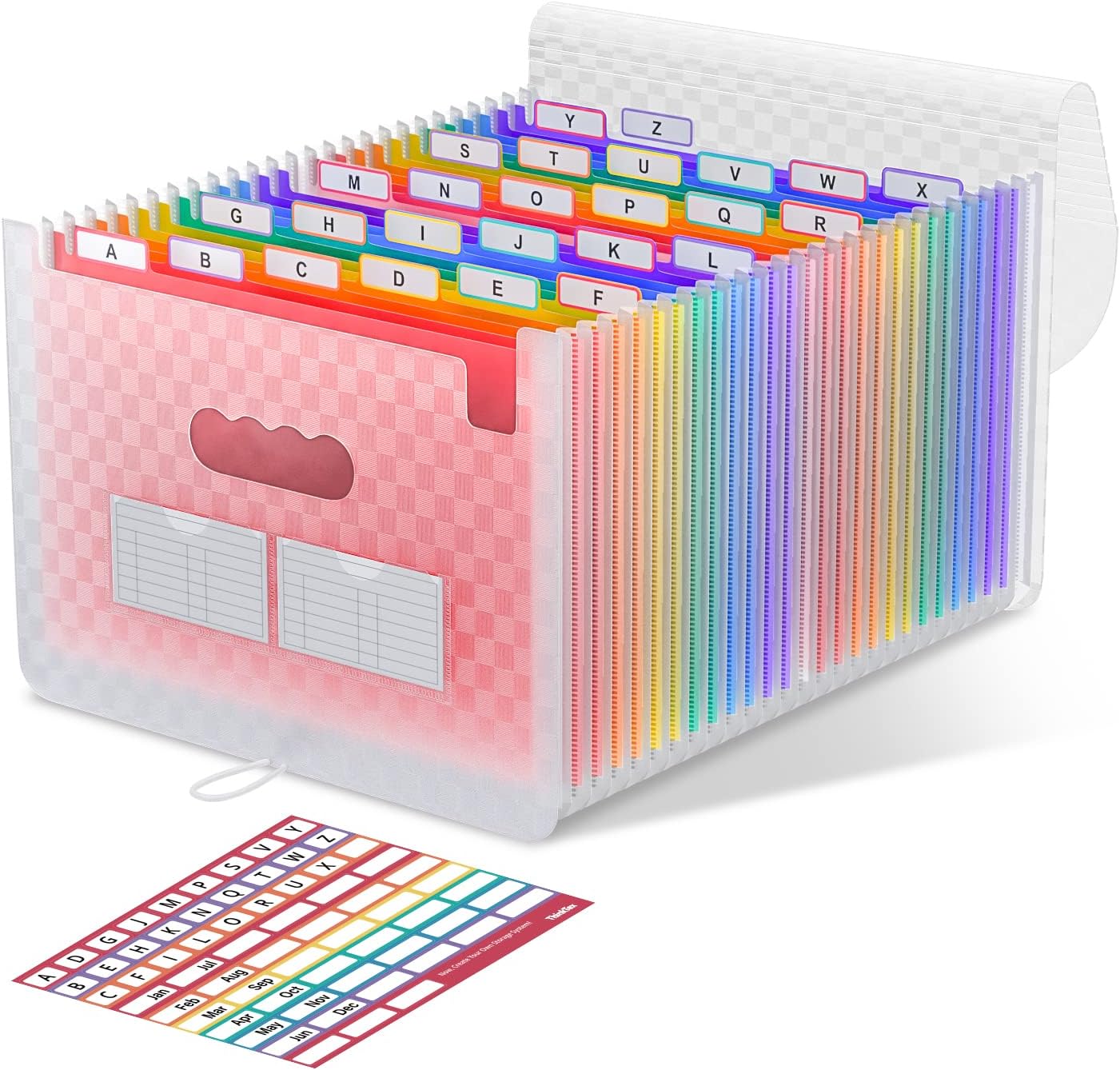 Thumbnail 6 de ThinkTex Accordion File Organiser (26 Pockets) for Letter/A4 documents