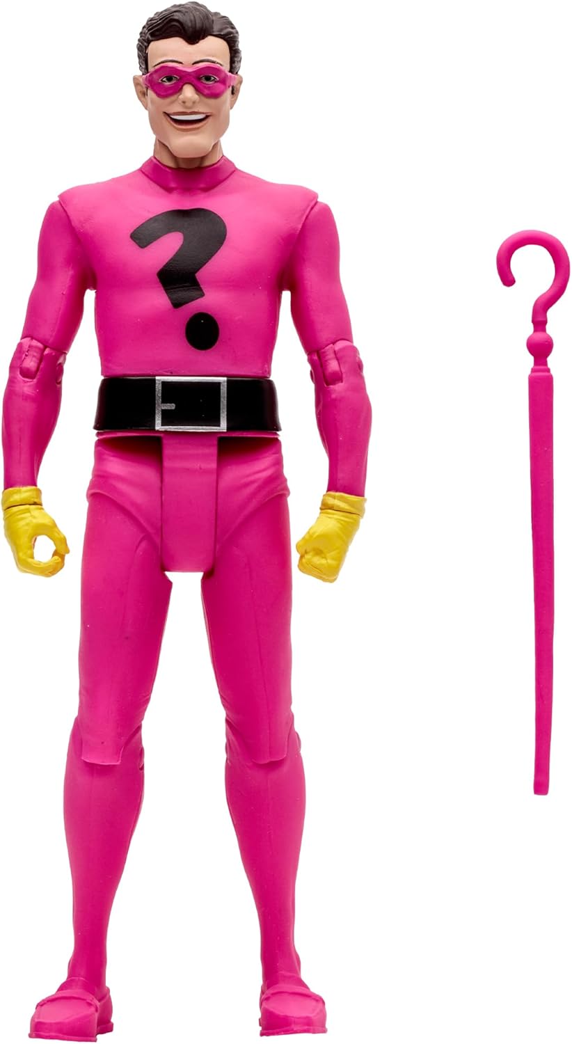 Thumbnail 3 de McFarlane Toys DC Retro L’Enigmista (Le nuove avventure di Batman) action figure da 6 pollici con accessorio