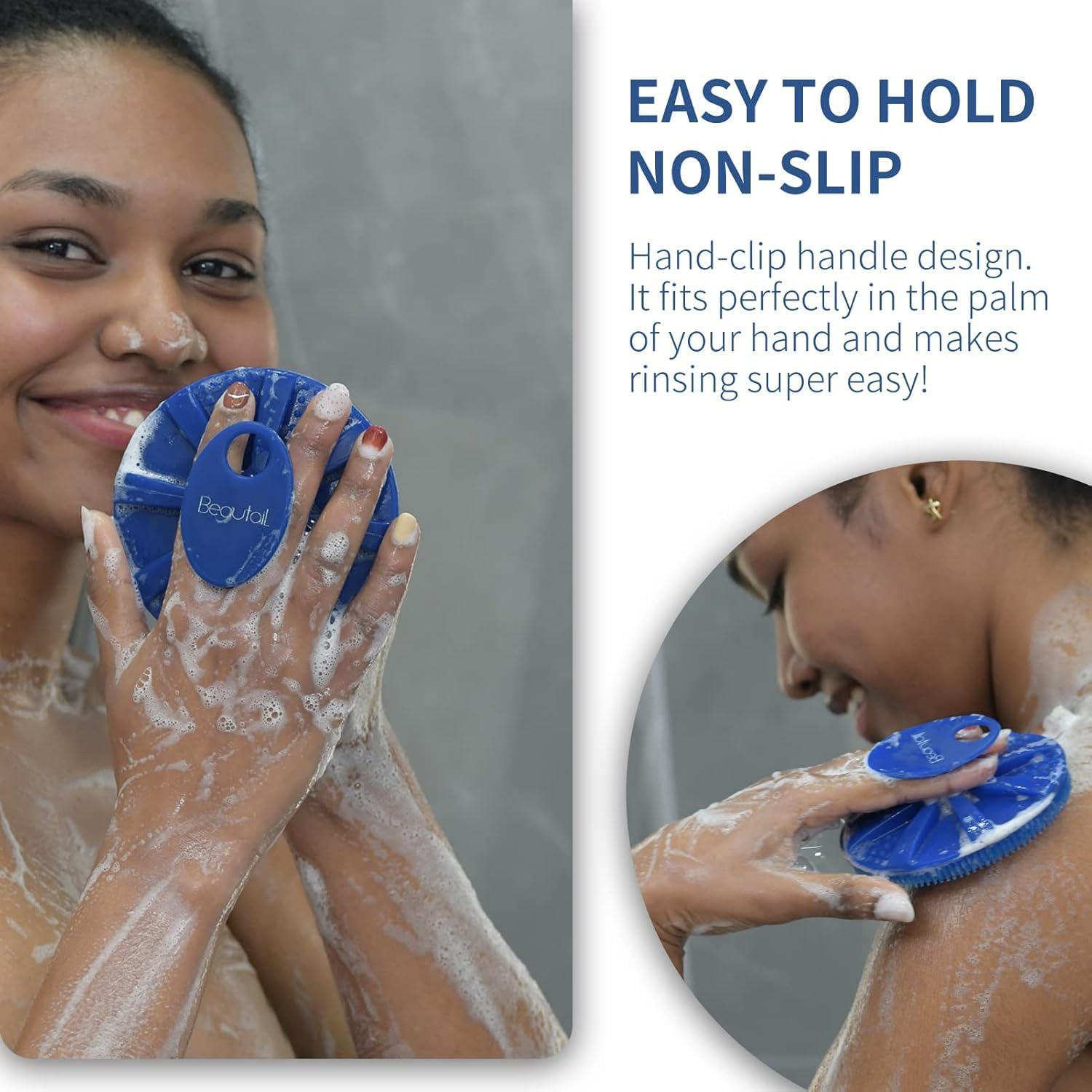 Thumbnail 3 de BEAUTAIL Silicone Body Scrubber 2 Pack