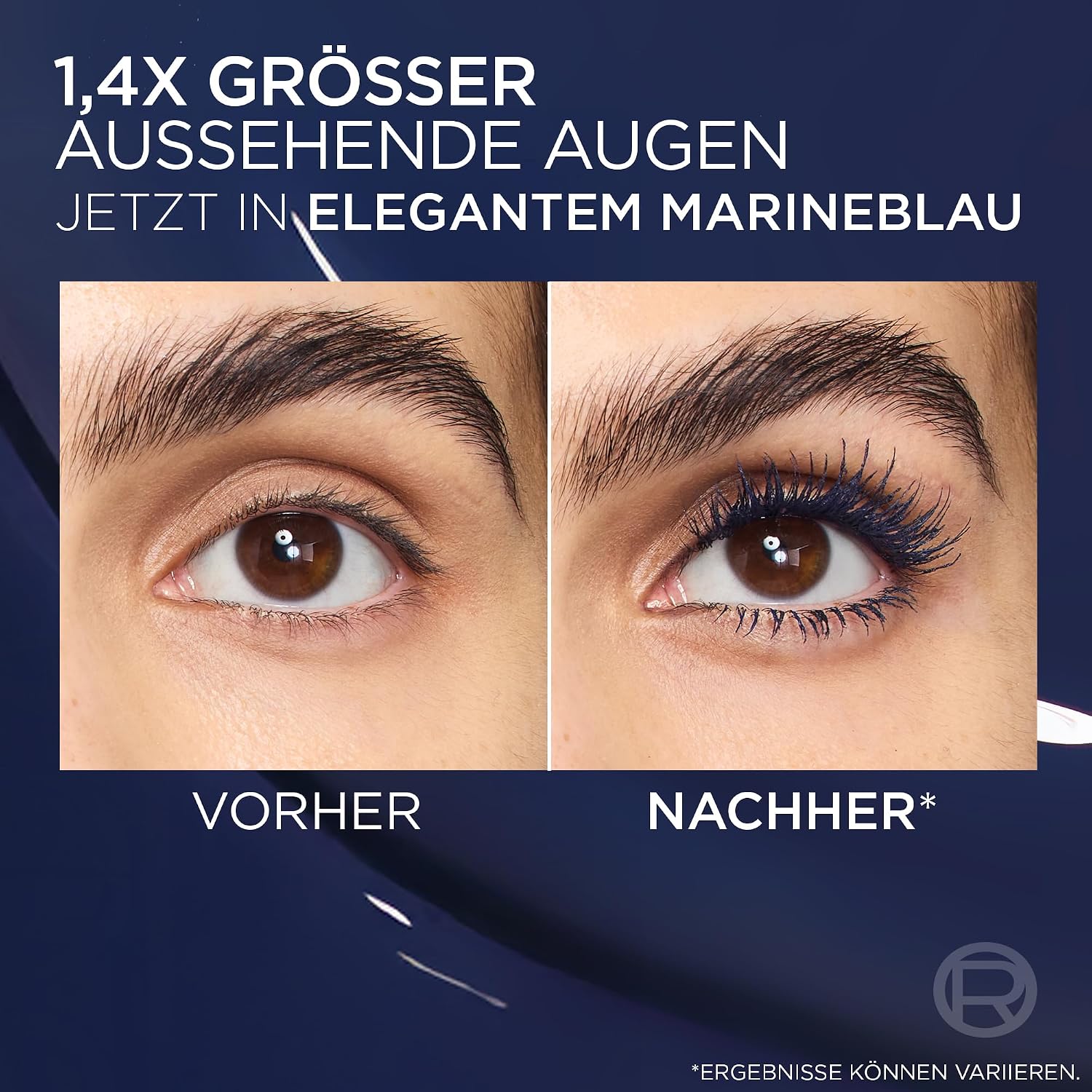 Detalle de L'Oréal Paris Panorama Chromatic Mascara Bleu Suede – definierendes Volumen-Make-up, 9,9 ml