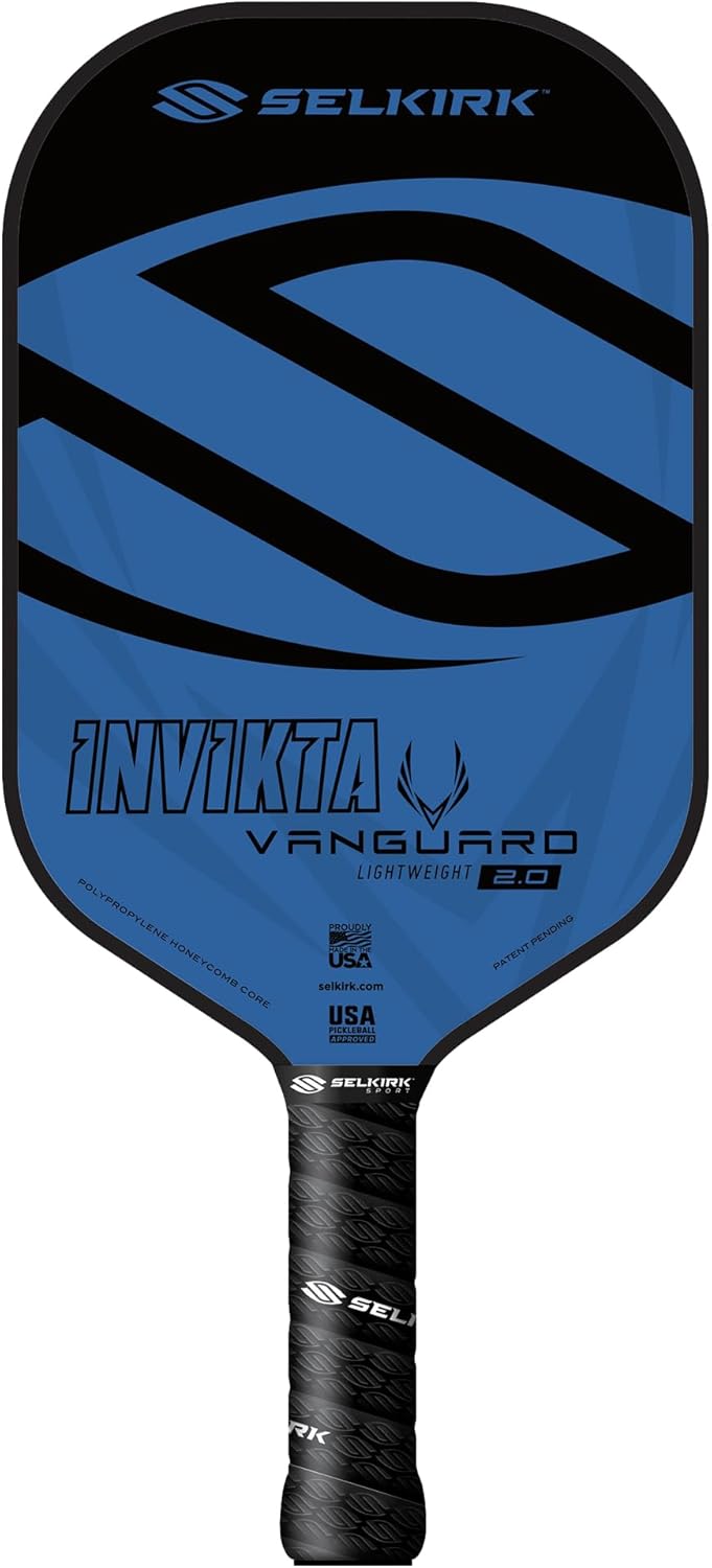 Detalle de Selkirk Sport Vanguard Hybrid Pickleball Paddle | Carbon Fiber X5 Core