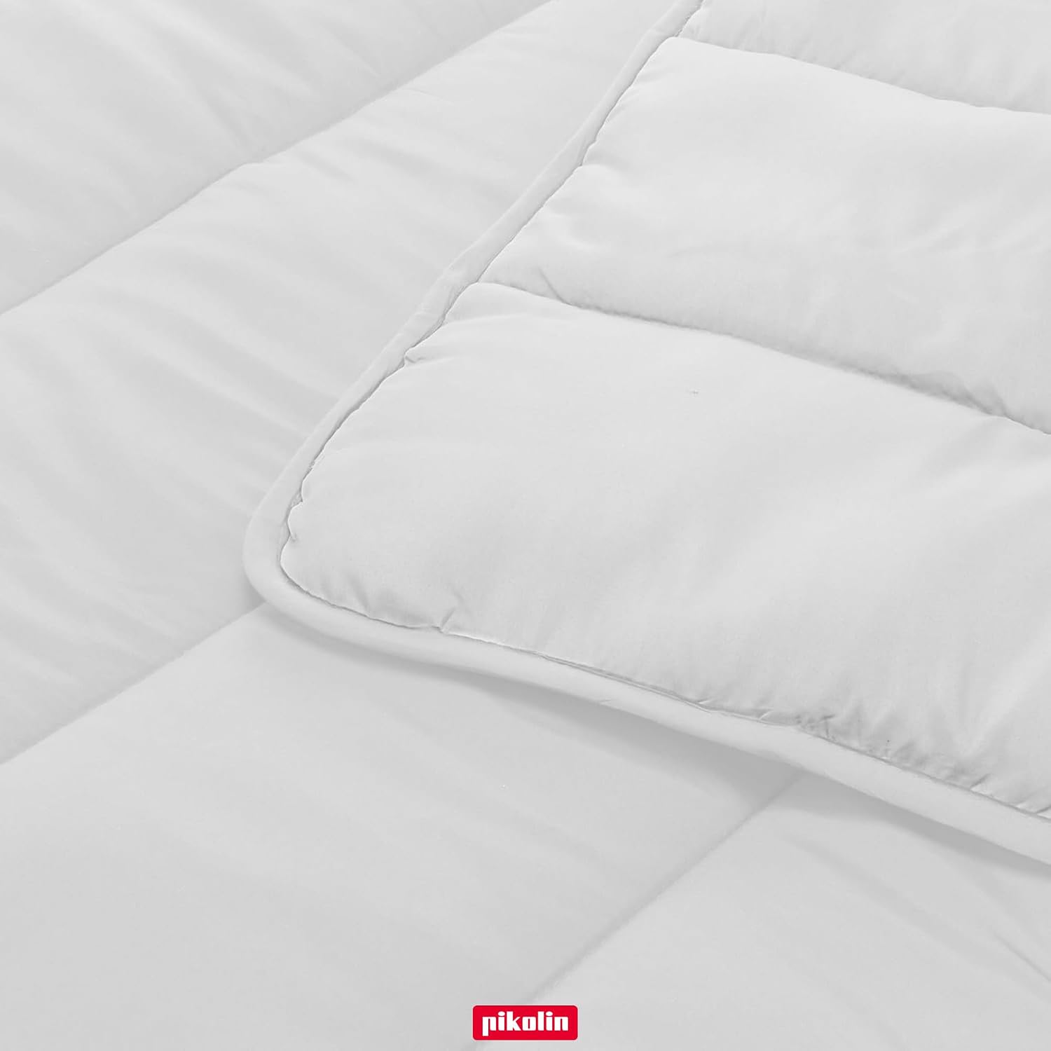 Detalle de PIKOLIN Couette 135 x 200 cm – 300 g, Fibre Ecolofil, Tempérée, Certifiée Oeko-Tex