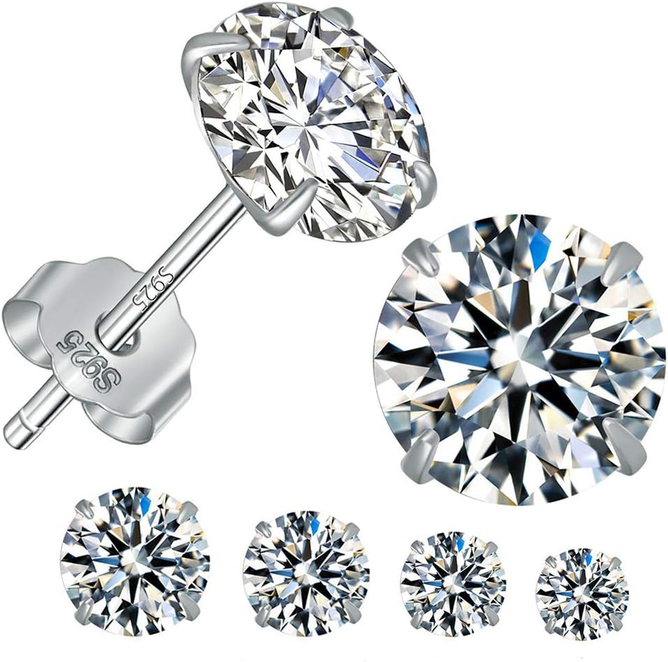 Thumbnail 4 de HUABOLA CALYN 925 Sterling Ohrstecker 3 Größen