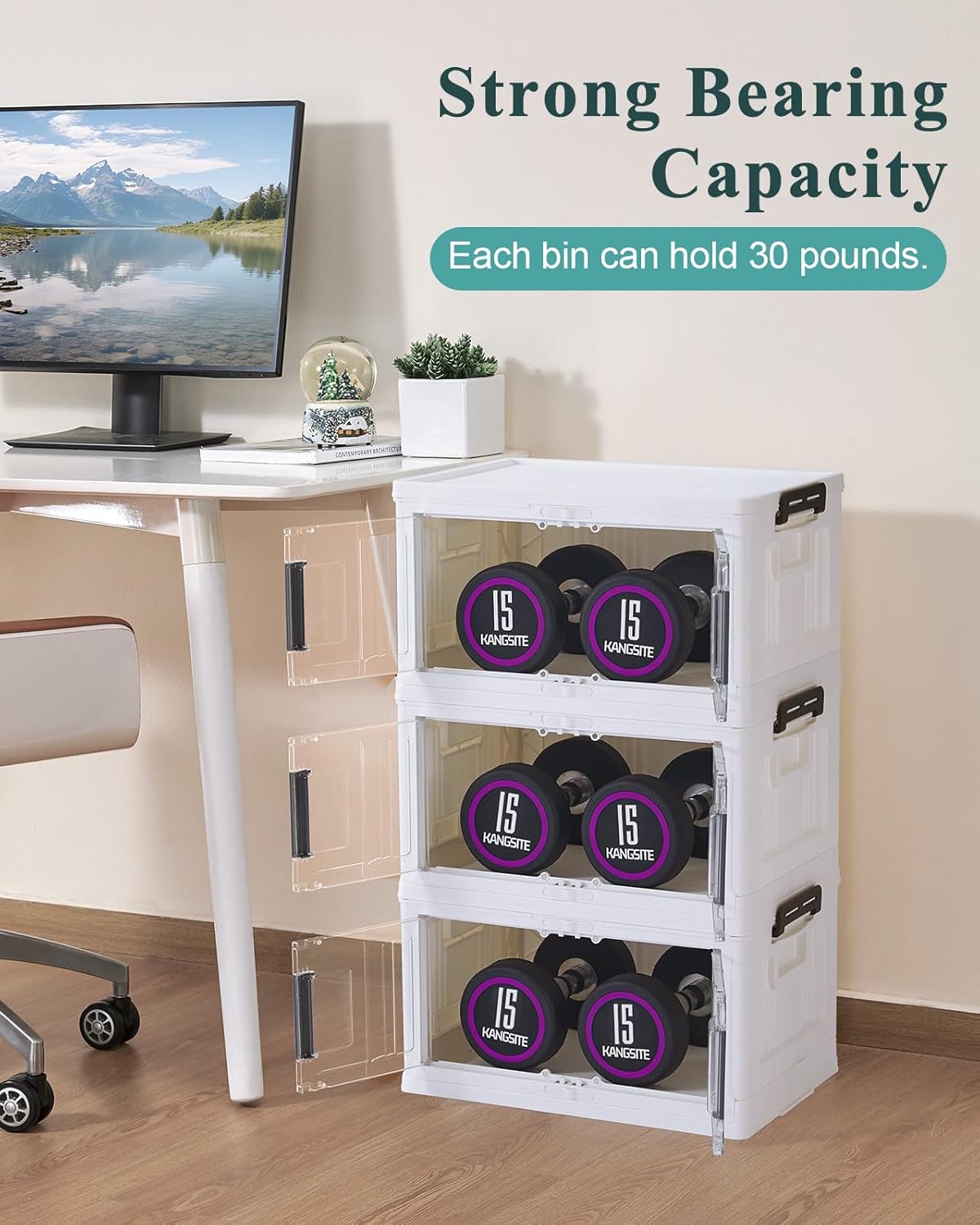 Thumbnail 6 de OlarHike Storage Bins 23-Quart