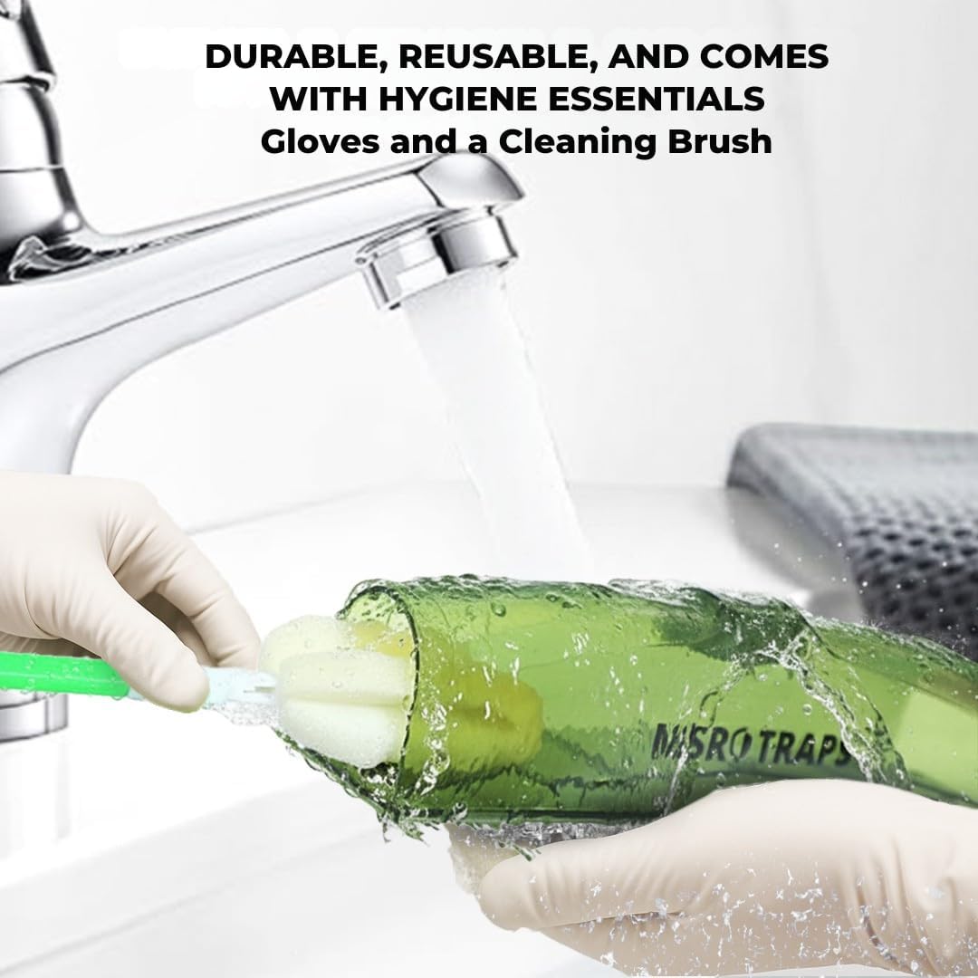 Thumbnail 4 de MSR Humane-Mouse Traps 2 Pack (Extra-Long) – Live Catch & Release, Tail-Safe Dual Doors