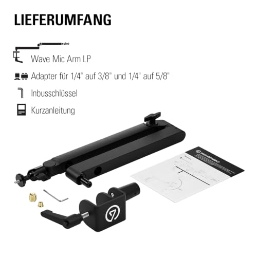Thumbnail 7 de Elgato Wave Mic Arm Low Profile – robuste Mikrofon-Armlösung mit geringem Sichtfeld
