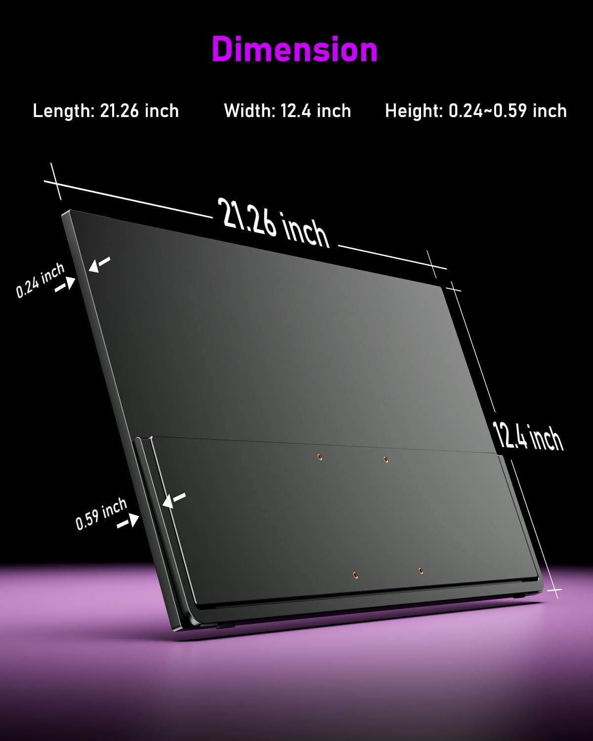 Thumbnail 6 de Yodoit 23.8" 4K Portable Monitor