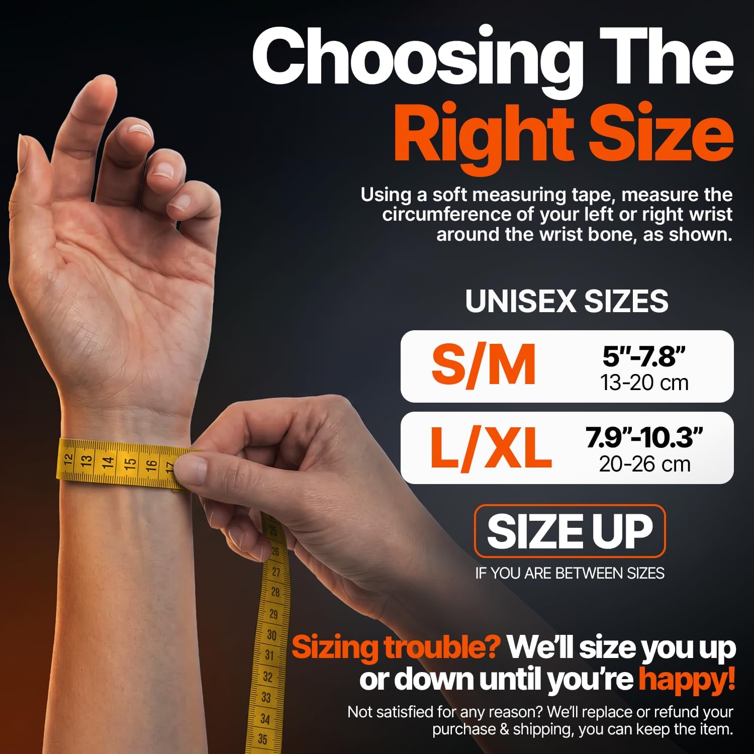 Thumbnail 5 de DR. BRACE Adjustable Wrist Brace, L/XL Right Hand, Double Splints & Cushion