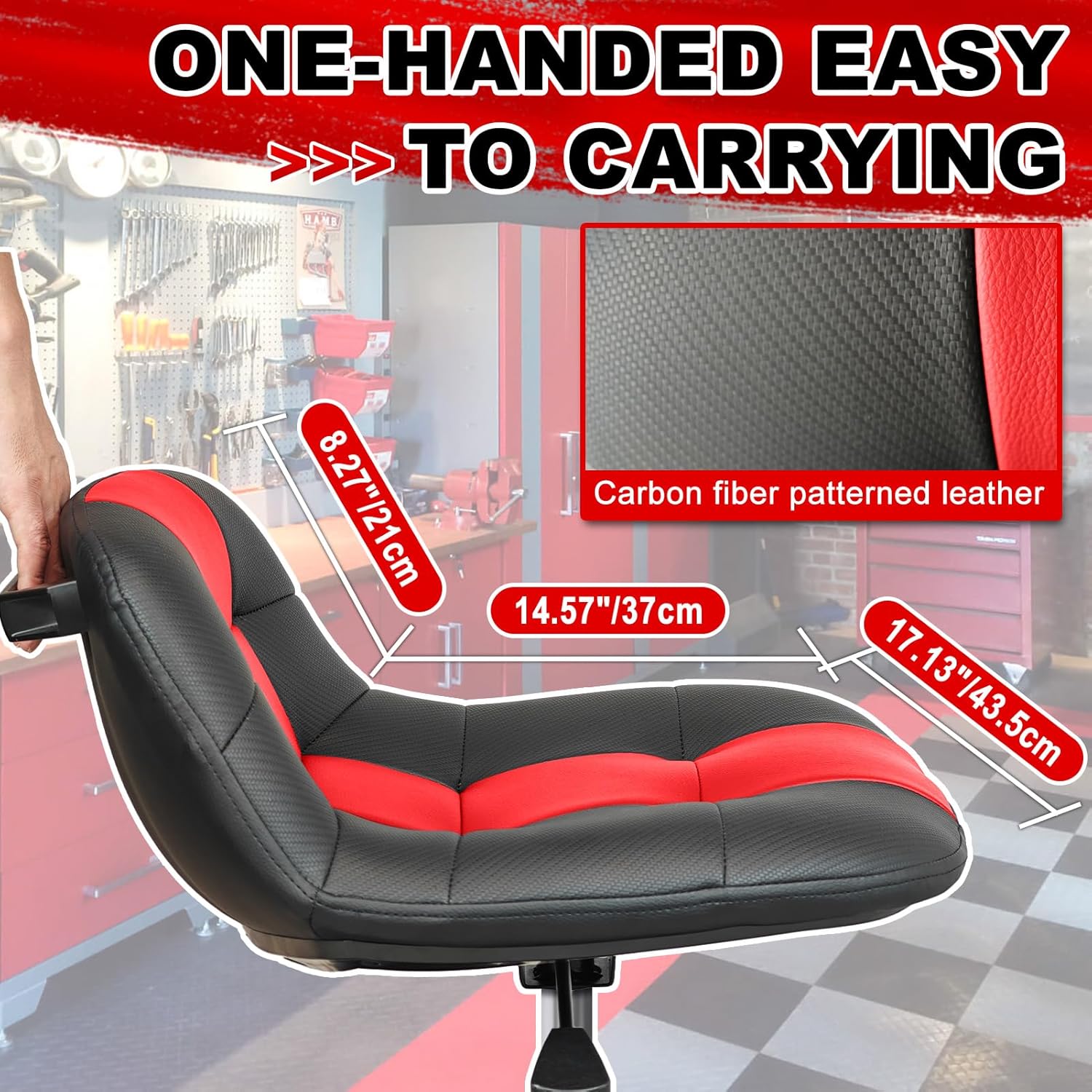 Thumbnail 3 de FREEKYROCK Rolling Stool 400 lbs