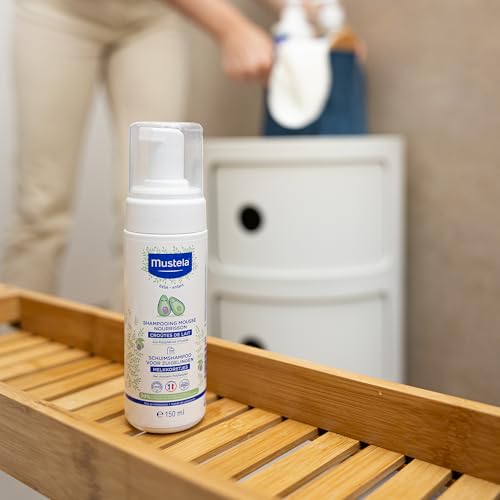 Thumbnail 6 de Mustela shampoo mousse per crosta lattea, fin dalla nascita – 150 ml