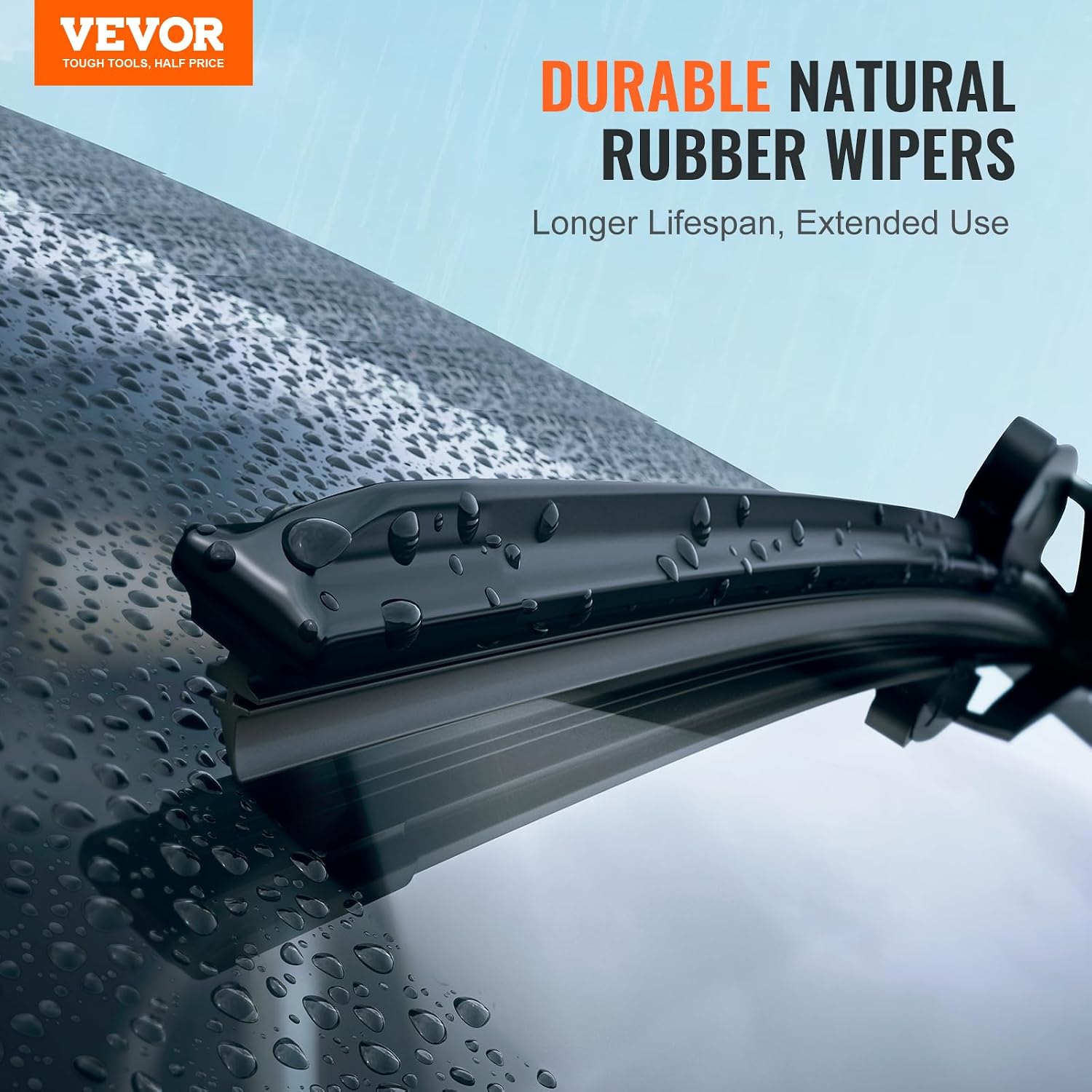 Detalle de VEVOR Windshield Wiper Blades, 17-inch