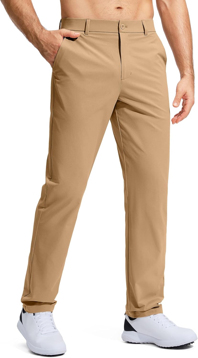 Thumbnail 6 de Pudolla Men’s Golf Pants Stretch Work Dress Comfy Pants (Lightweight Quick Dry) with Pockets
