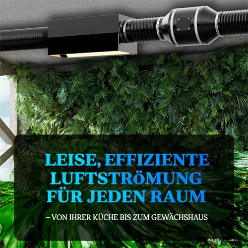 Detalle 2 de Yrichtra Abluftschlauch 105 mm Ø, 5 m – schallgedämft, Wärmedämmung, inkl. Edelstahlklemmen